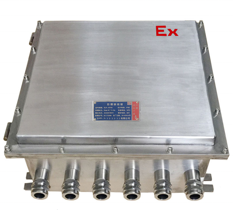 304 stainless steel explosion-proof box 300*400*200 flameproof type IIB 316 stainless steel explosion-proof junction box 